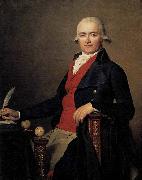 Jacques-Louis  David Portrait of Gaspar Mayer Sweden oil painting artist